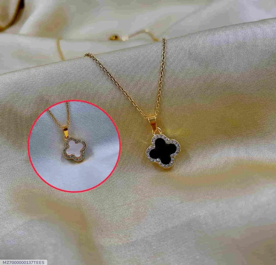 Two Side Clover Pendant
